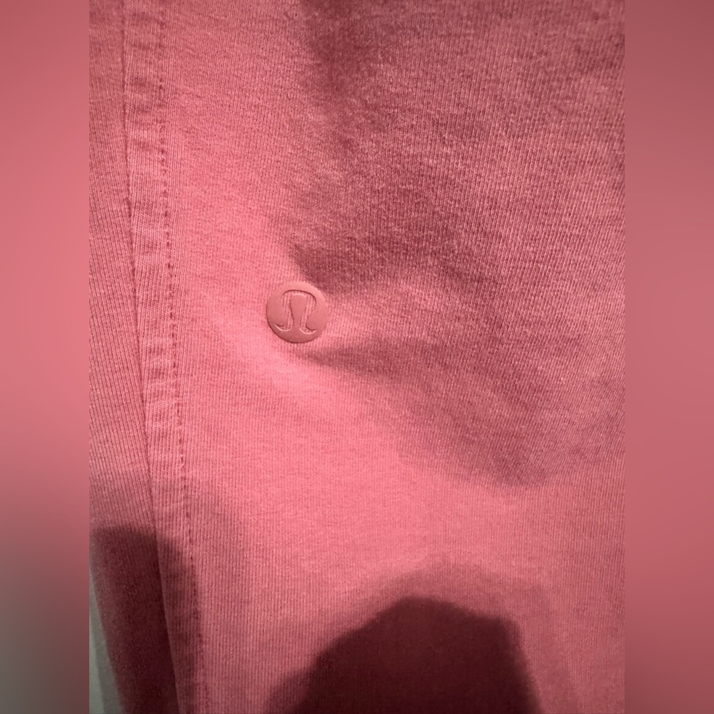 Lululemon Scuba High-Rise French Terry Jogger in Smoky Red - Picture 6 of 9